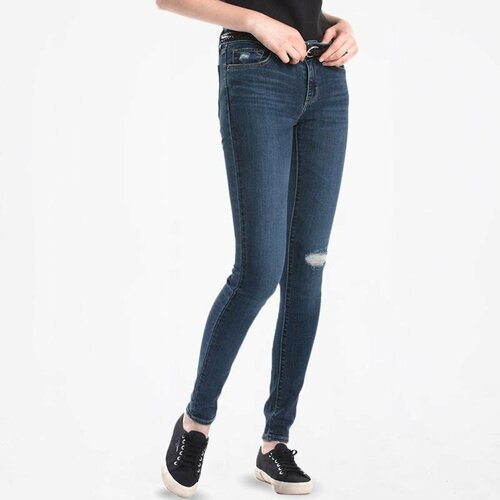 фото Джинсы скинни levi's, размер 24/30, синий