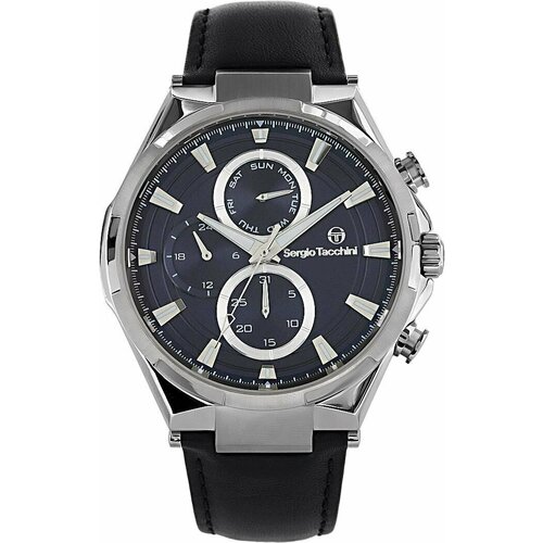 фото Наручные часы sergio tacchini, черный, синий
