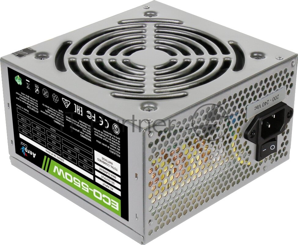 Блок питания ATX AeroCool 550W V2.3 (20/24+4+4/4+6/2+6pin, вентилятор d120мм) - фото №13