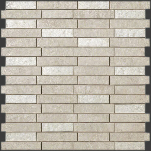 Мозаика керамическая 30.5x30.5 (6 шт.) Atlas Concorde Brave Pearl Mosaic +20208