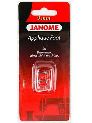 Janome 202-086-002 Лапка для аппликаций прозрачная (для машин с зигзагом 9 мм)