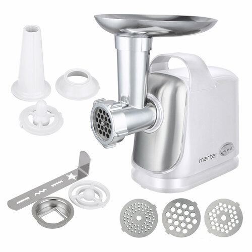 Мясорубка MARTA MT-MG2026A белый жемчуг 399000₽