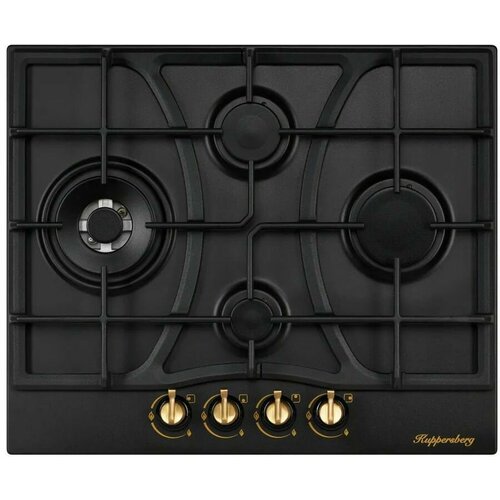 Газовая варочная панель KUPPERSBERG FS 604 B независимая черный 3545200₽