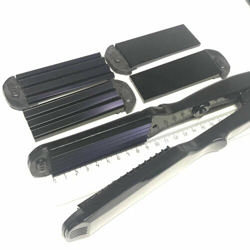 Щипцы-гофре MZ-7003A для укладки волос черный цвет 1 шт 245900₽