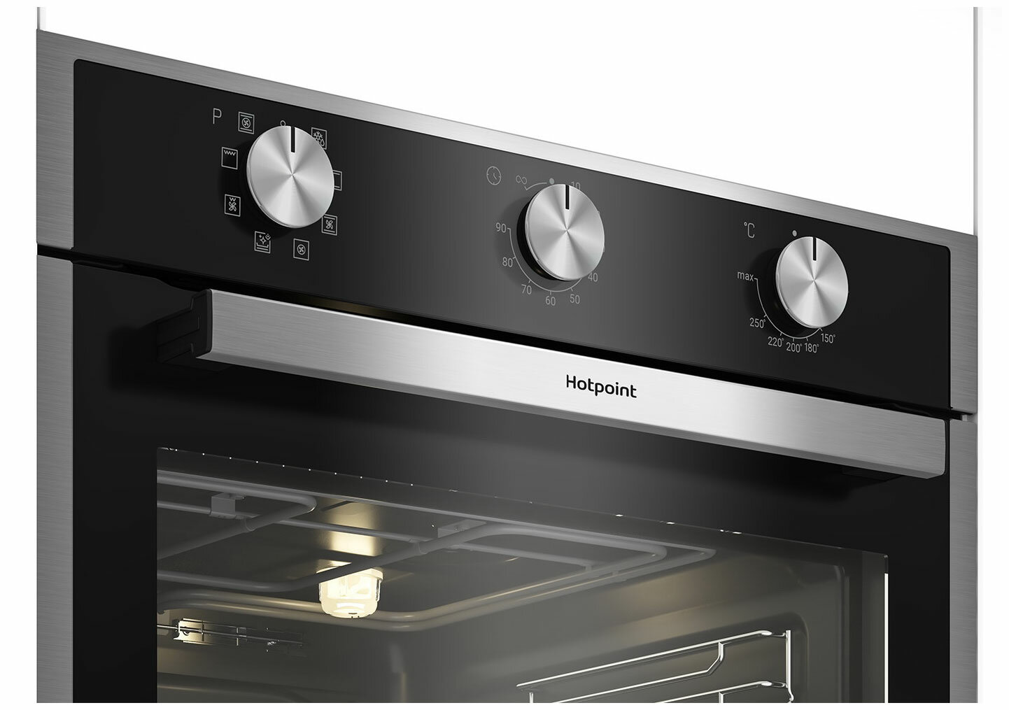 Встраиваемый электрический духовой шкаф Hotpoint FE9 814 H IX - фотография № 4