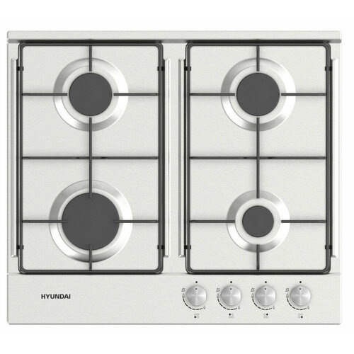 Варочная поверхность газ Hyundai HHG 6432 IX нержавеющая сталь 1371500₽