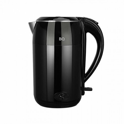 Чайник BQ KT1800SW (1.8л.2,2кВт,2-е стенки. черный графит) чайник bq kt1821s сталь черный