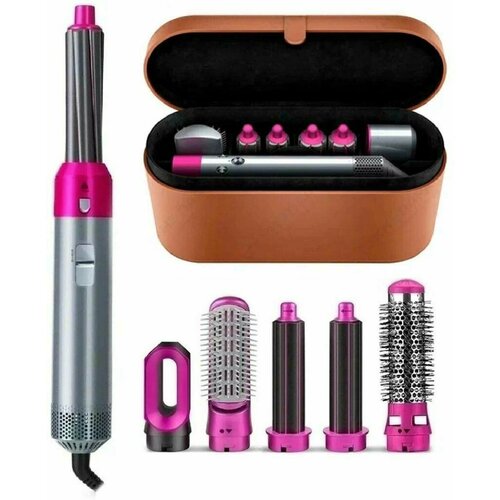 Фен - мультистайлер 5 в 1 с насадками и кейсом 2200₽