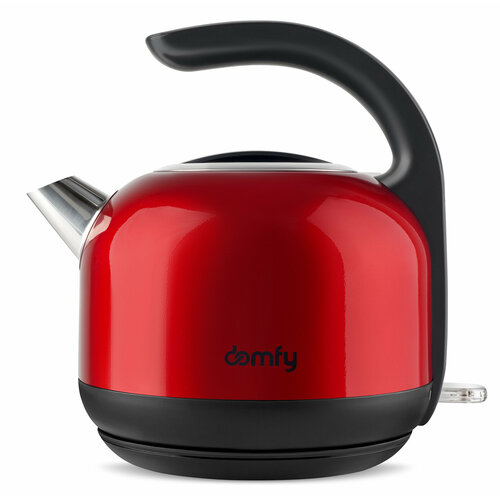 Чайник Domfy DSC-EK506 красныйчерный нержавеющая сталь 199900₽