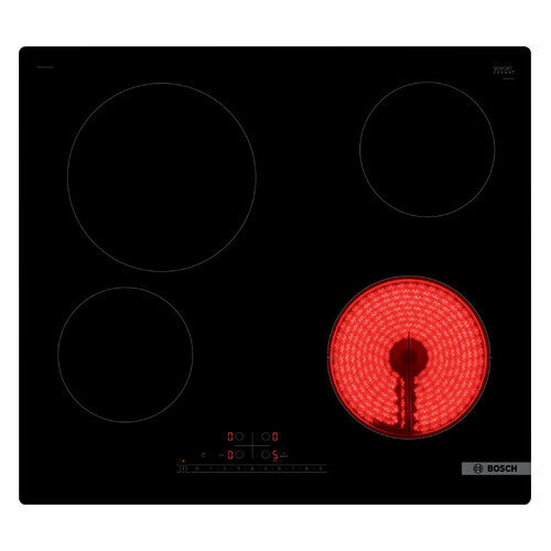 Варочная панель Bosch PKE611FN2E электрическая независимая черный 3006000₽