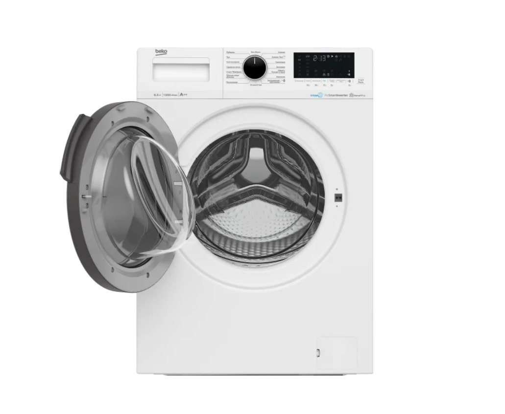 Стиральная машина Beko SteamCure WSPE6H616W + подарок - фотография № 5