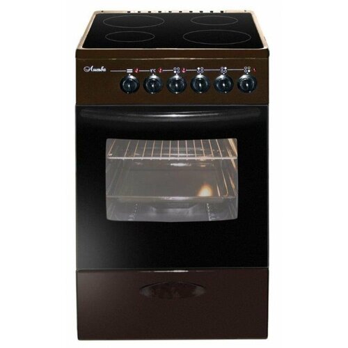 Плита Электрическая Лысьва EF4011MK00 коричневый без крышки 3294700₽