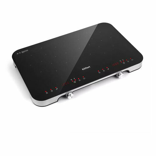 Плита Индукционная Kitfort КТ-149 черный стеклокерамика настольная 1334200₽