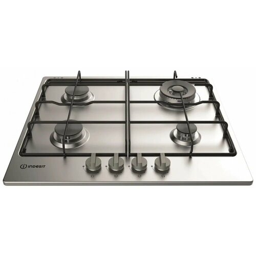 Газовая варочная поверхность INDESIT THP 642 WIXI RU нержавеющая сталь 1851900₽