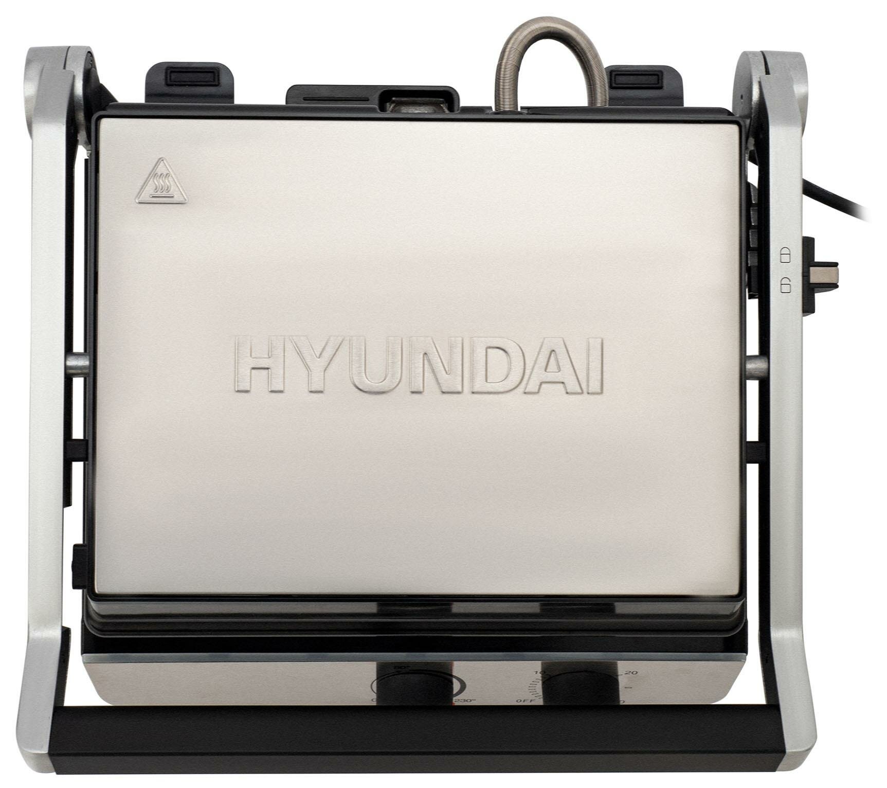 Электрогриль Hyundai HYG-5047 черный/черный - фото №3