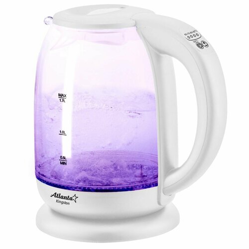 Чайник стеклянный электрический ATH-2532 Atlanta 612700₽