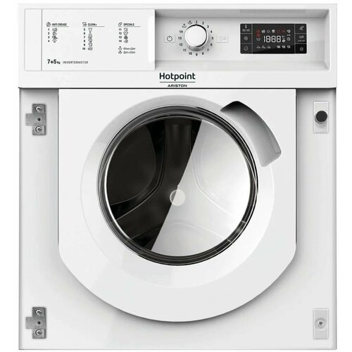 Стиральная машина Hotpoint-Ariston BI WDHT 8548 V класс A загрузка до 8кг отжим1400обмин белый 7509000₽