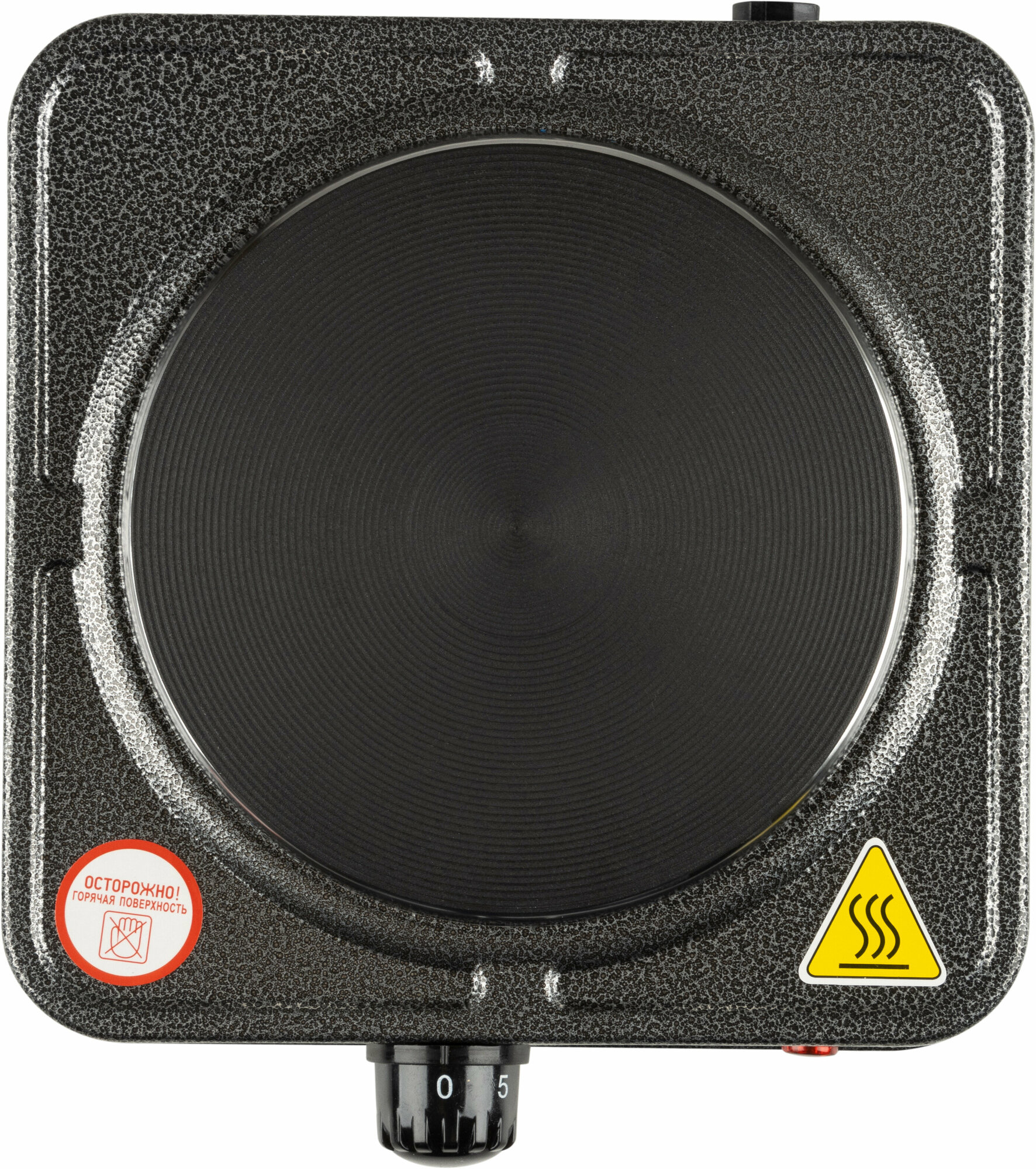 фото Электрическая плитка HomeStar HS-1102 45067 см 1 конфорка цвет серый