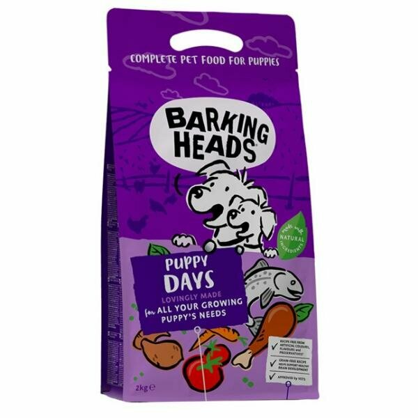 Barking Heads Для щенков с лососем и курицей "Щенячьи деньки" (Puppy Days) 2кг