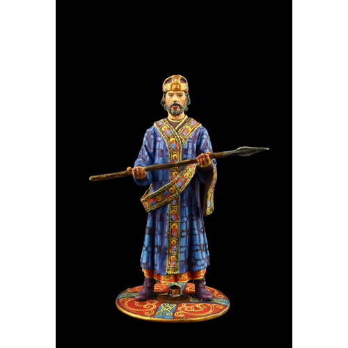 Оловянный солдатик SDS: Византийский Император Никифор I, 802-811 гг. оловянный солдатик sds византийский знаменосец