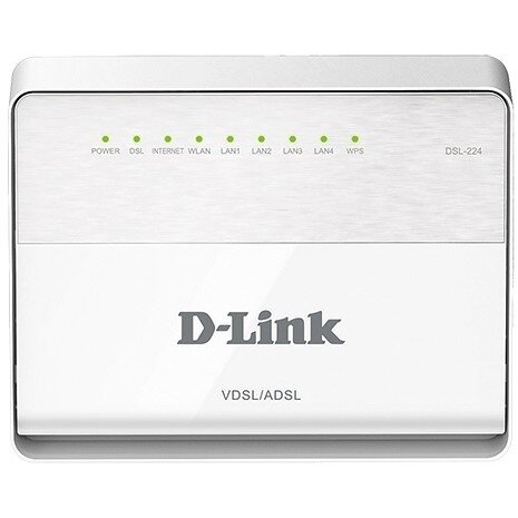 D-Link DSL-224/T1A Маршрутизатор DSL-224/R1A