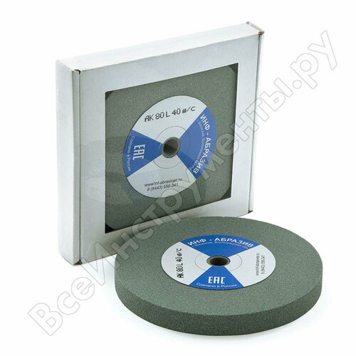 Инф-абразив Круг шлифовальный 150х16х127 AK 80 L 40 мс арт 1-7278 1710₽