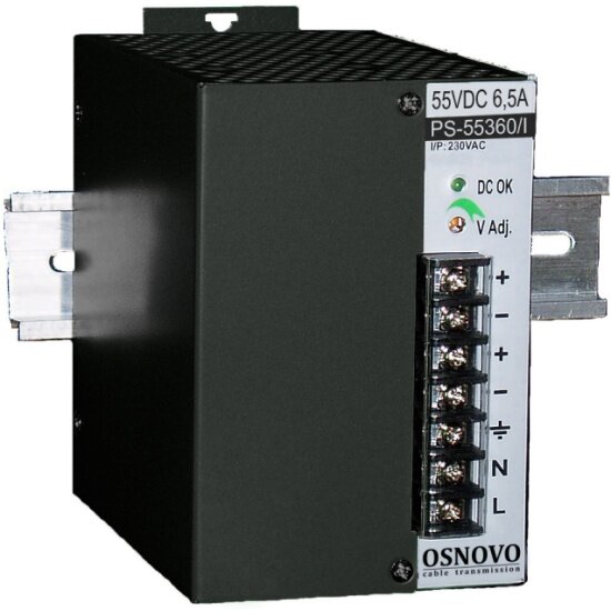 Промышленный блок питания Osnovo DC55V, 6,5A (360W) PS-55360/I