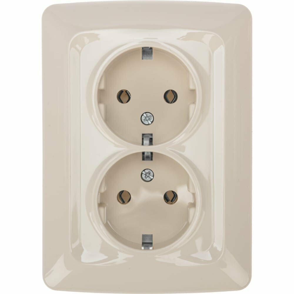 фото Двухместная розетка KRANZ dea