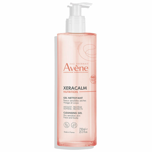 avene легкий питательный очищающий гель 750 мл avene xeracalm AVENE Легкий питательный очищающий гель, 750 мл