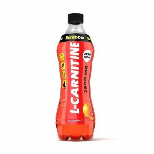 фото Напитки с л-карнитином bombbar l-carnitine 2500 (500 мл) грейпфрут