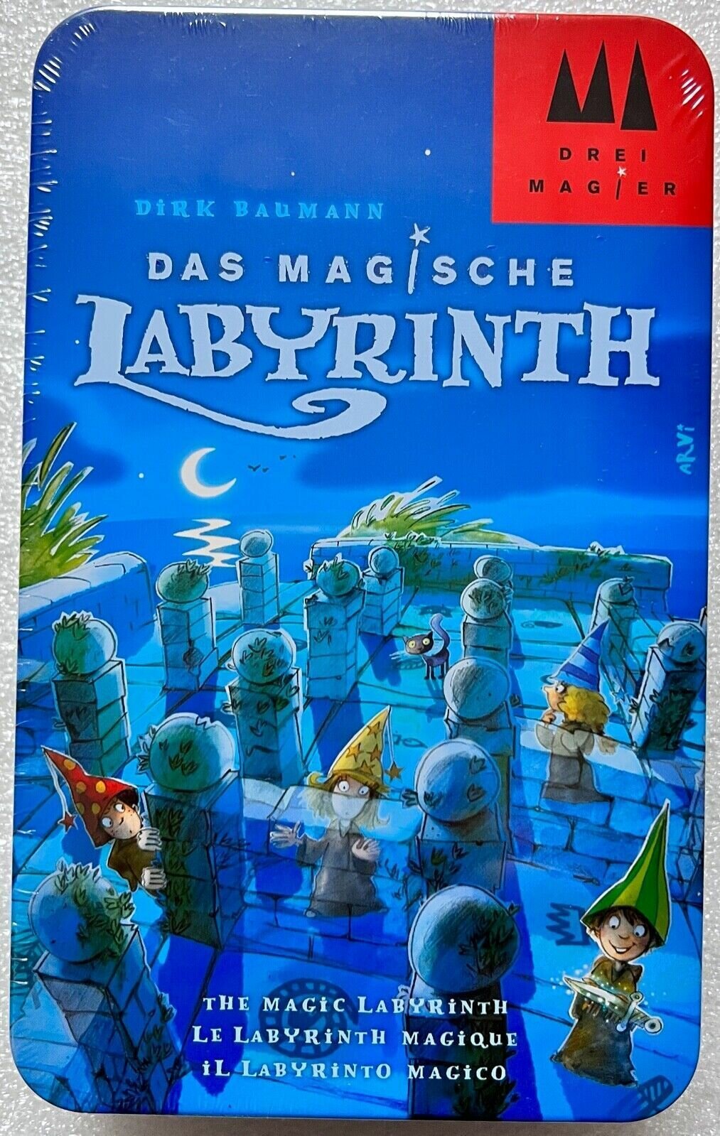 Настольная игра Магический лабиринт Das Magische Labyrinth Карточная (на английском языке)