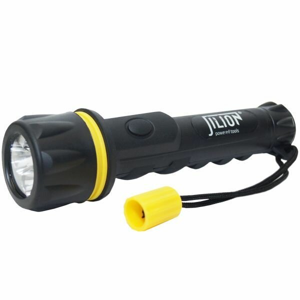 фото Фонарь ручной светодиодный, 3 LED/ ручной фонарик с ремешком на батарейках