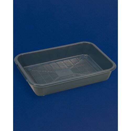 *Туалет для кошек Москва с сеткой №3 37*26*6см