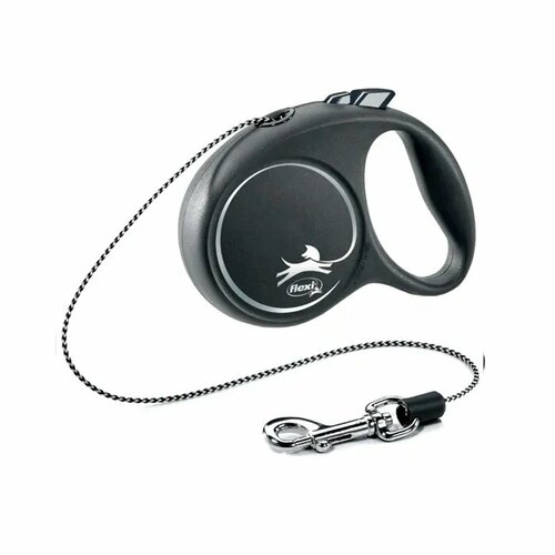 Рулетка Black Design XS трос 3м 8кг; серебряный FLEXI