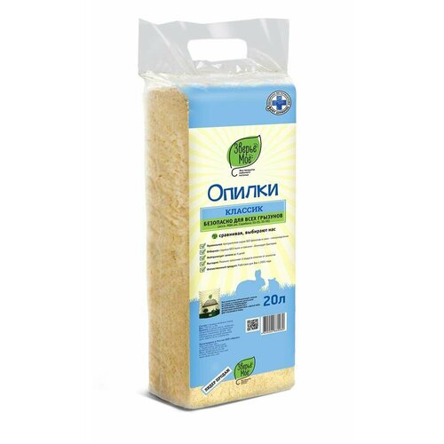 Зверье мое Опилки Классик (0.8 кг) 6 шт/уп. (2 упаковки)