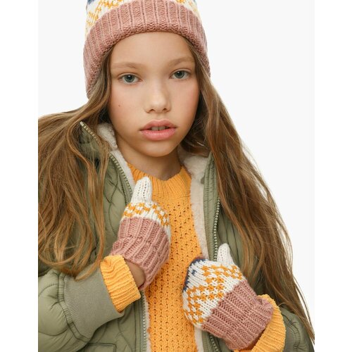 фото Варежки gloria jeans, размер 4-6л, мультиколор