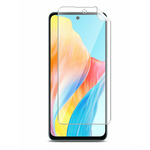 Защитная пленка для OPPO A58 4G (оппо А58 4г) на Экран прозрачная гидрогелевая силиконовая клеевая основа полноклеевая, Miuko защитная пленка для texet tm b418 тексет тм б418 на экран прозрачная гидрогелевая силиконовая клеевая основа полноклеевая miuko