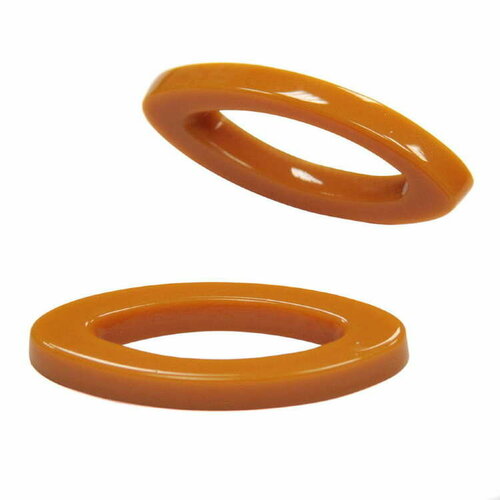 фото Зажим для платка, оранжевый not brand