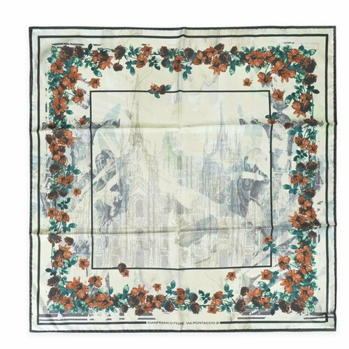 фото Платок gf ferre,70х70 см, бежевый