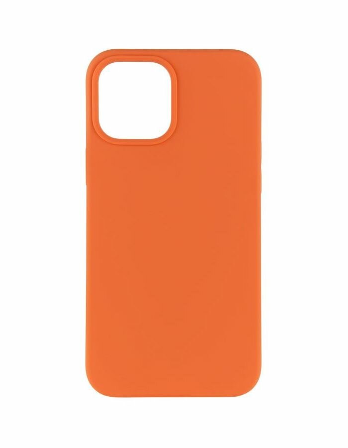 Чехол защитный VLP c MagSafe для iPhone 12 ProMax, оранжевый - фото №7