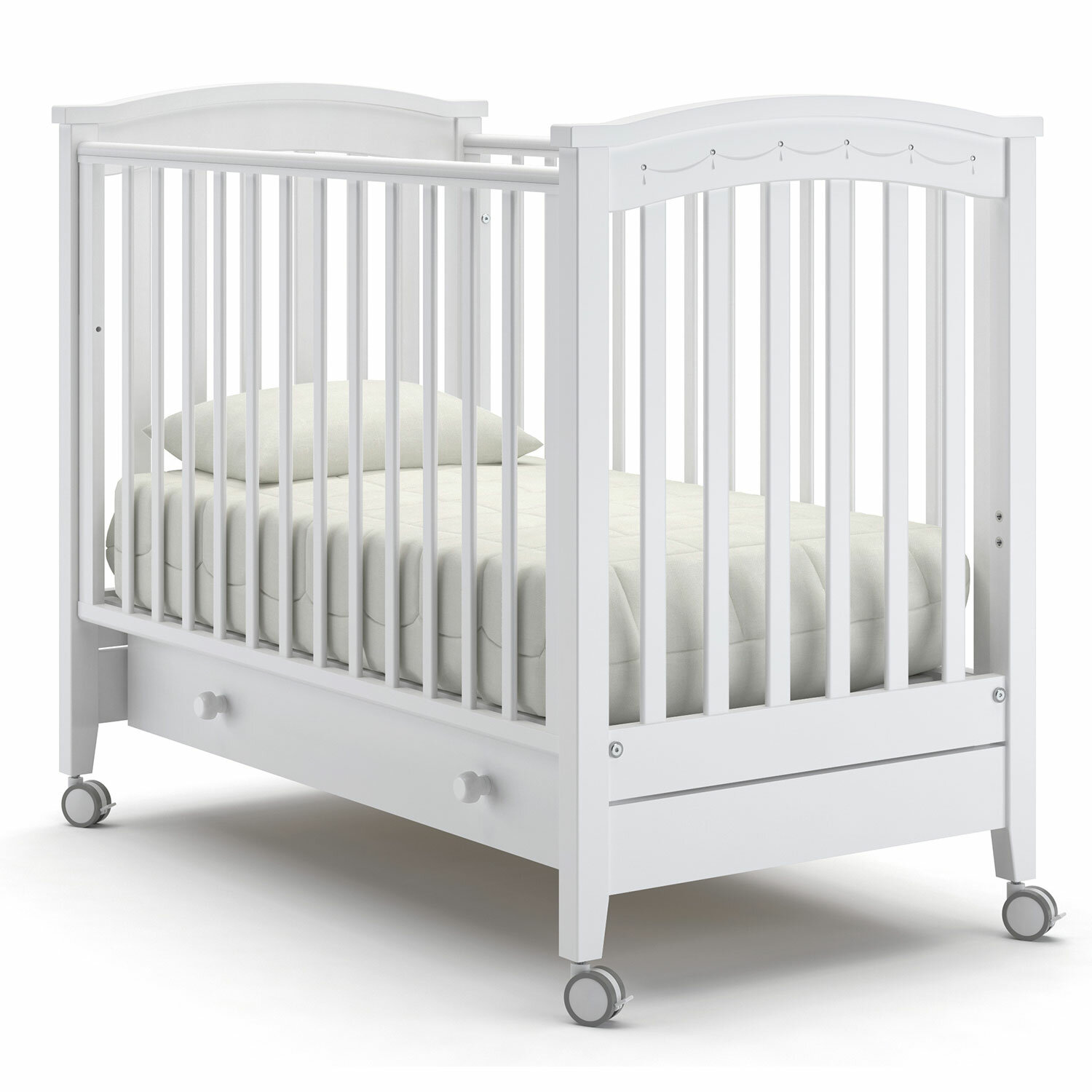 Детская кровать Nuovita Perla solo (Bianco/Белый)