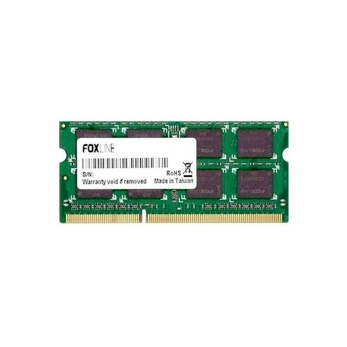 Оперативная память Foxline DDR4 4GB SODIMM 3200MHz CL22 5128 FL3200D4S22-4G 235600₽