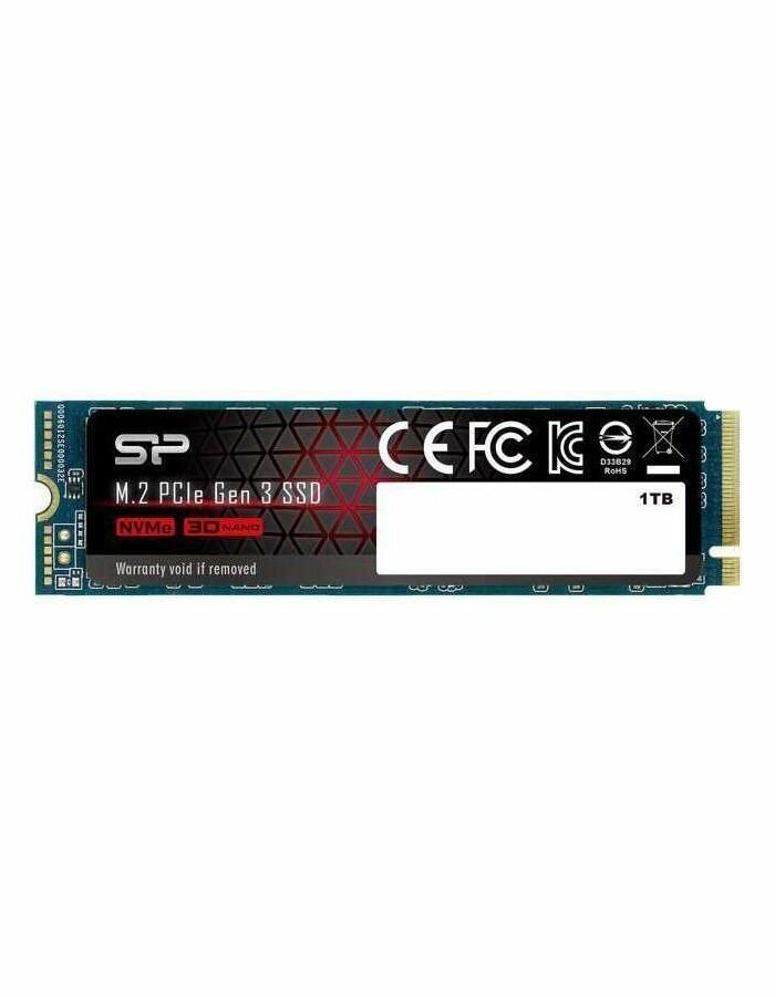 SSD накопитель SILICON POWER M-Series 1Тб, M.2 2280, PCI-E x4, NVMe - фото №5