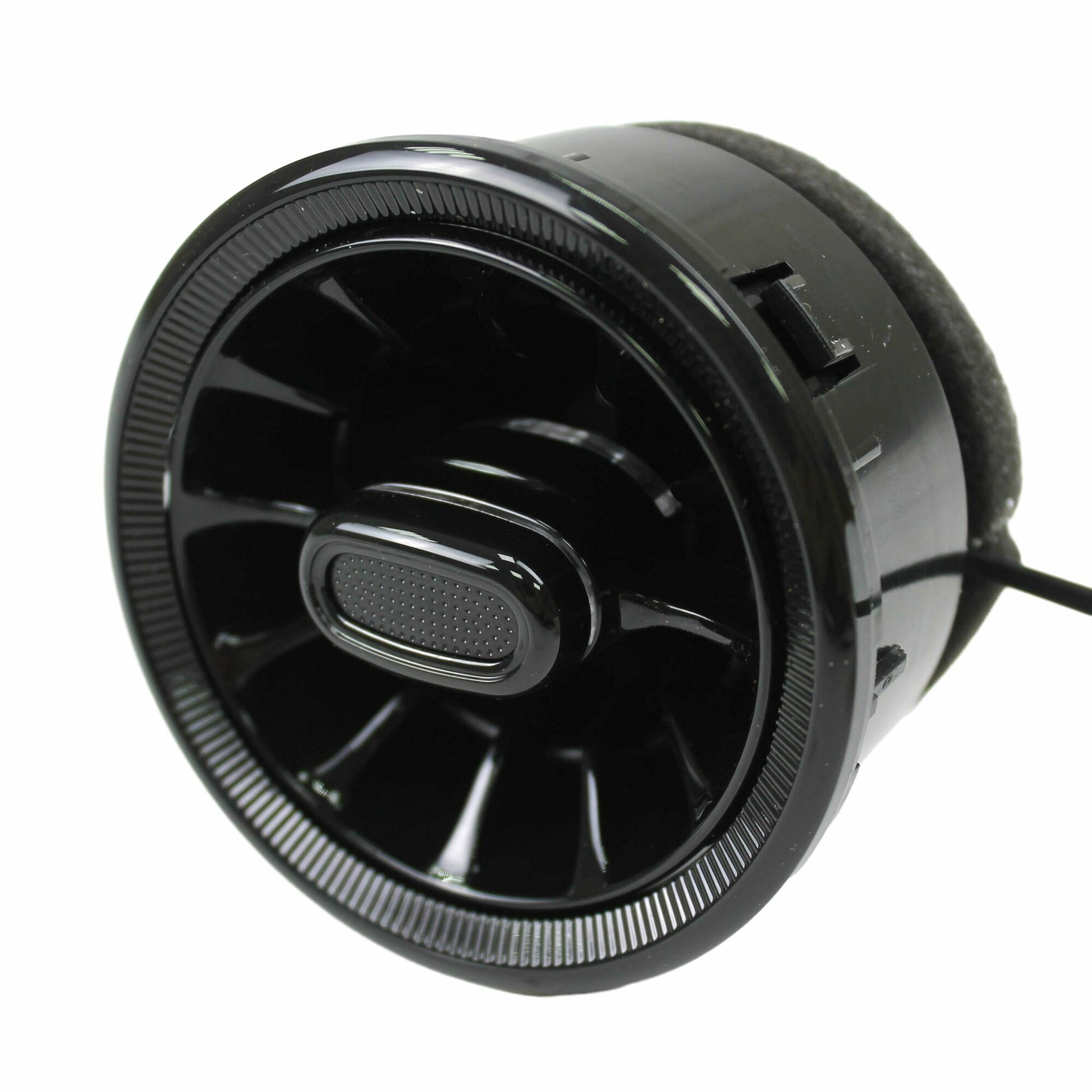 Сопло вентиляции черное в стиле AMG (модифицированное) с белой подсветкой Лада Гранта Калина 2 Ларгус