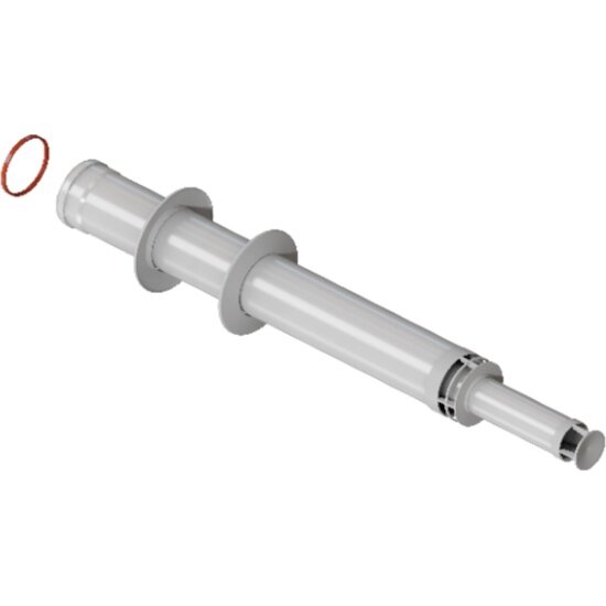 Труба с наконечником Rommer RCA-6010-001001 антилёд 60/100 (1145мм) рабочая 1000мм