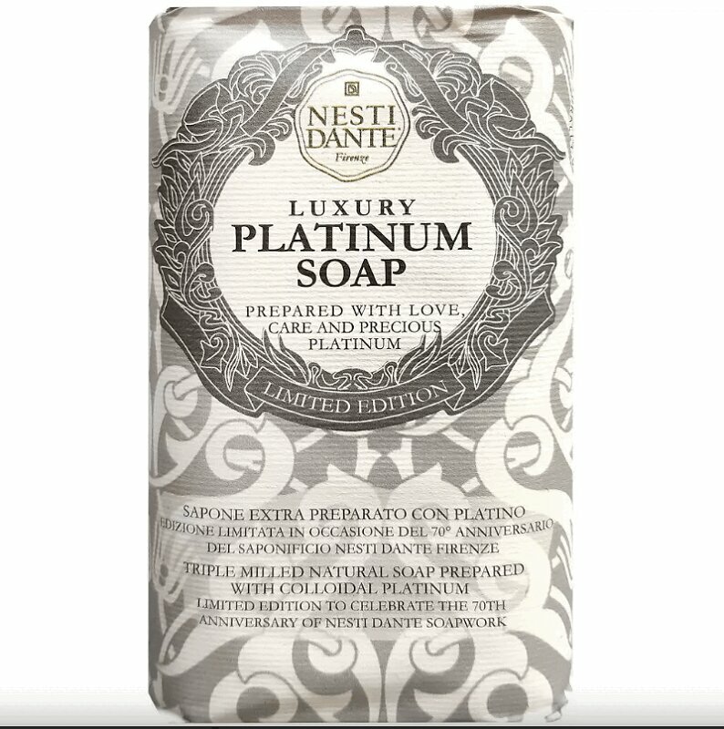 Мыло туалетное Nesti Dante Luxury Platinum 250 г