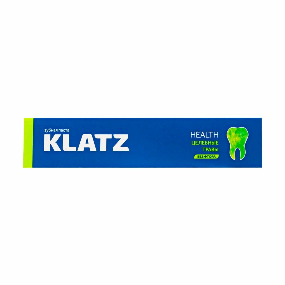 Зубная паста Klatz Health Целебные травы 75мл - фото №7