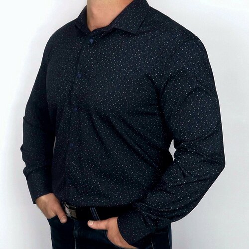 фото Рубашка bossado, размер 6xl, черный