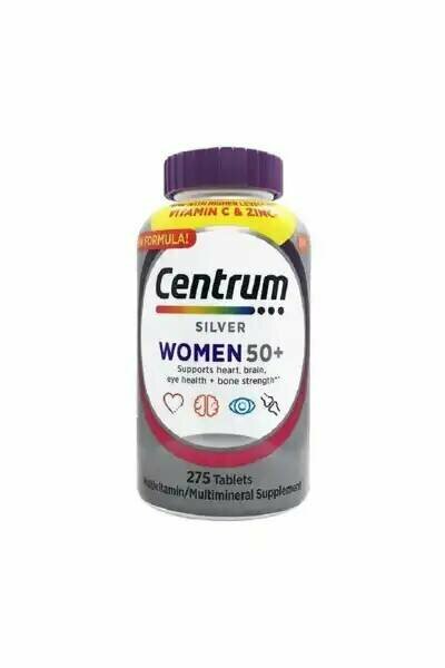 Centrum Silver Women's 50+ Мультивитамины 275 таблеток