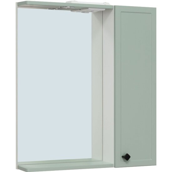 Шкаф Runo зеркальный Руно Римини 65 мята правый